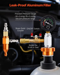 VEVOR Radiator Vacuum Refill Kit toolbox keeps parts organized during storage