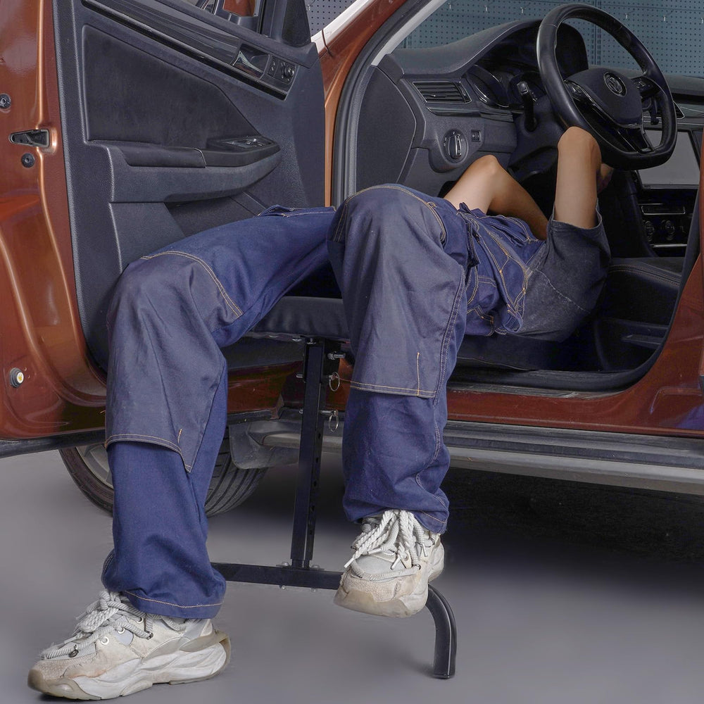 VEVOR rolling mechanic creeper glides across shop floors