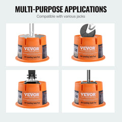 VEVOR RV block supports up to 2000 lbs per unit for solid support.