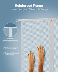 VEVOR pet protection feature keeps pets inside while outdoors.