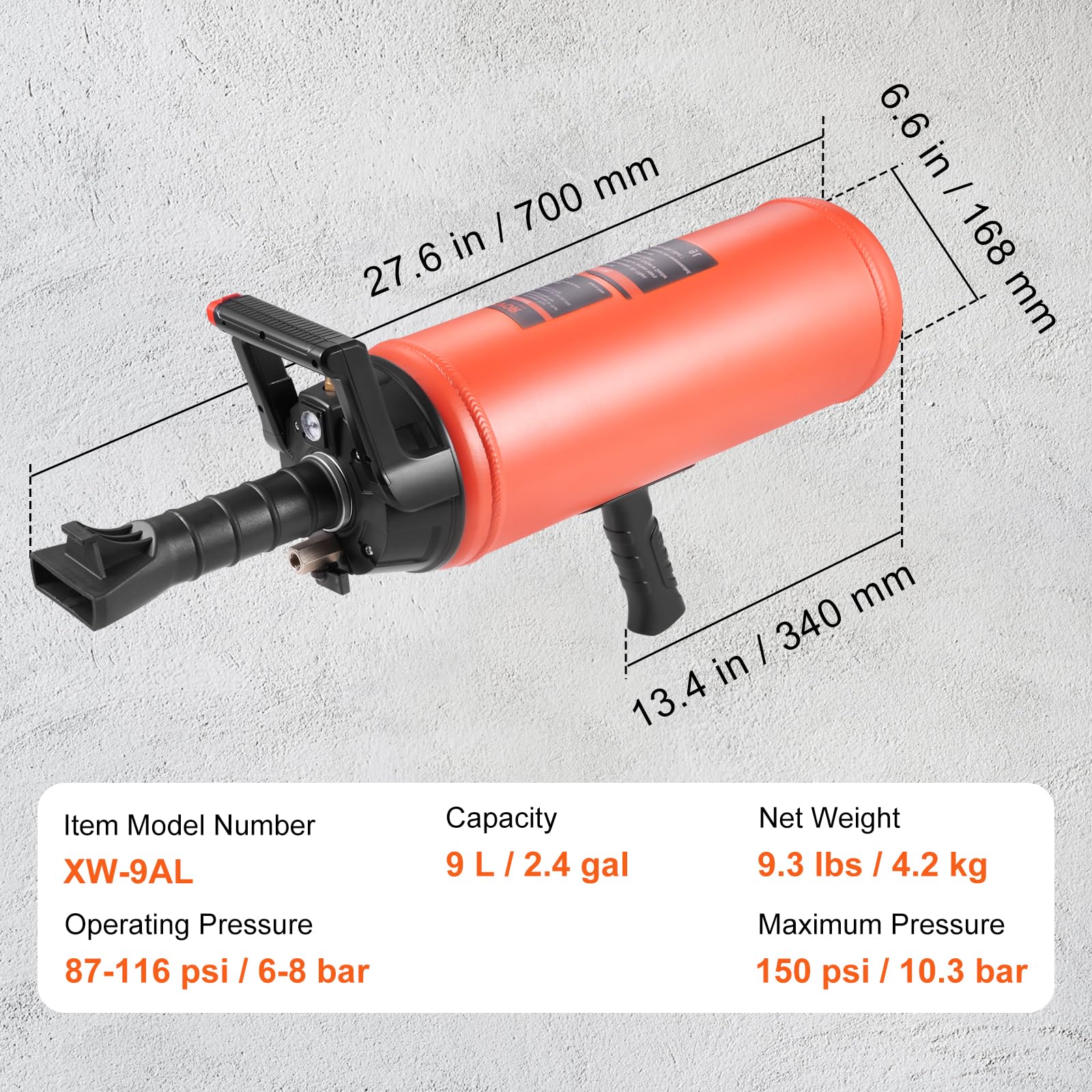 Compact, portable inflator ideal for tractors, trucks, and ATVs with precise PSI control.