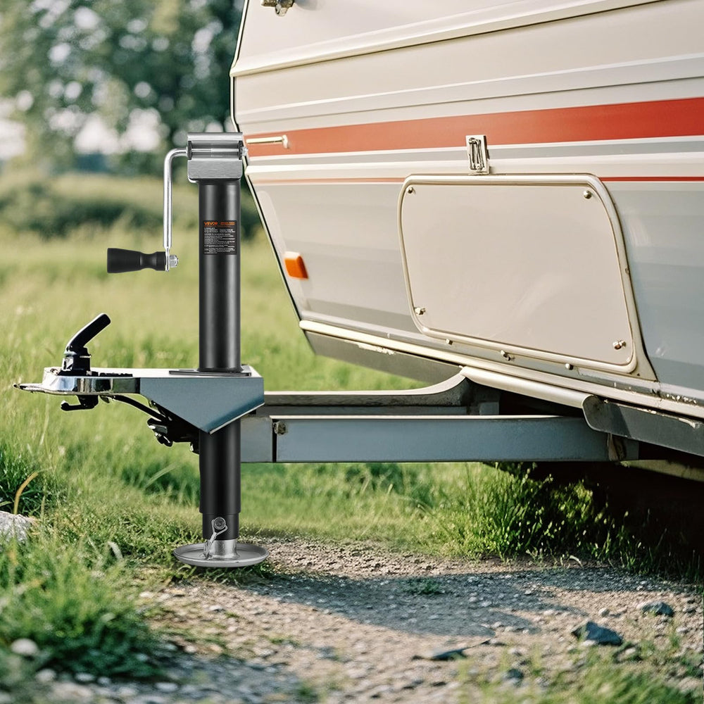 VEVOR detachable manual handle supports operation during power outages.