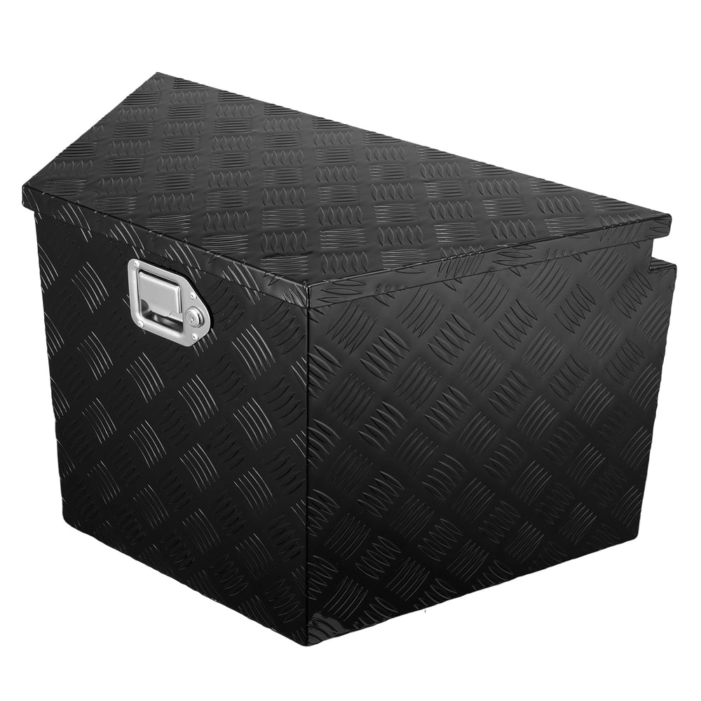 VEVOR trailer tongue box compatible with RVs and SUVs for adventures.