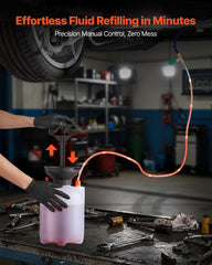 VEVOR pump internal seals prevent leaks during fluid transfers