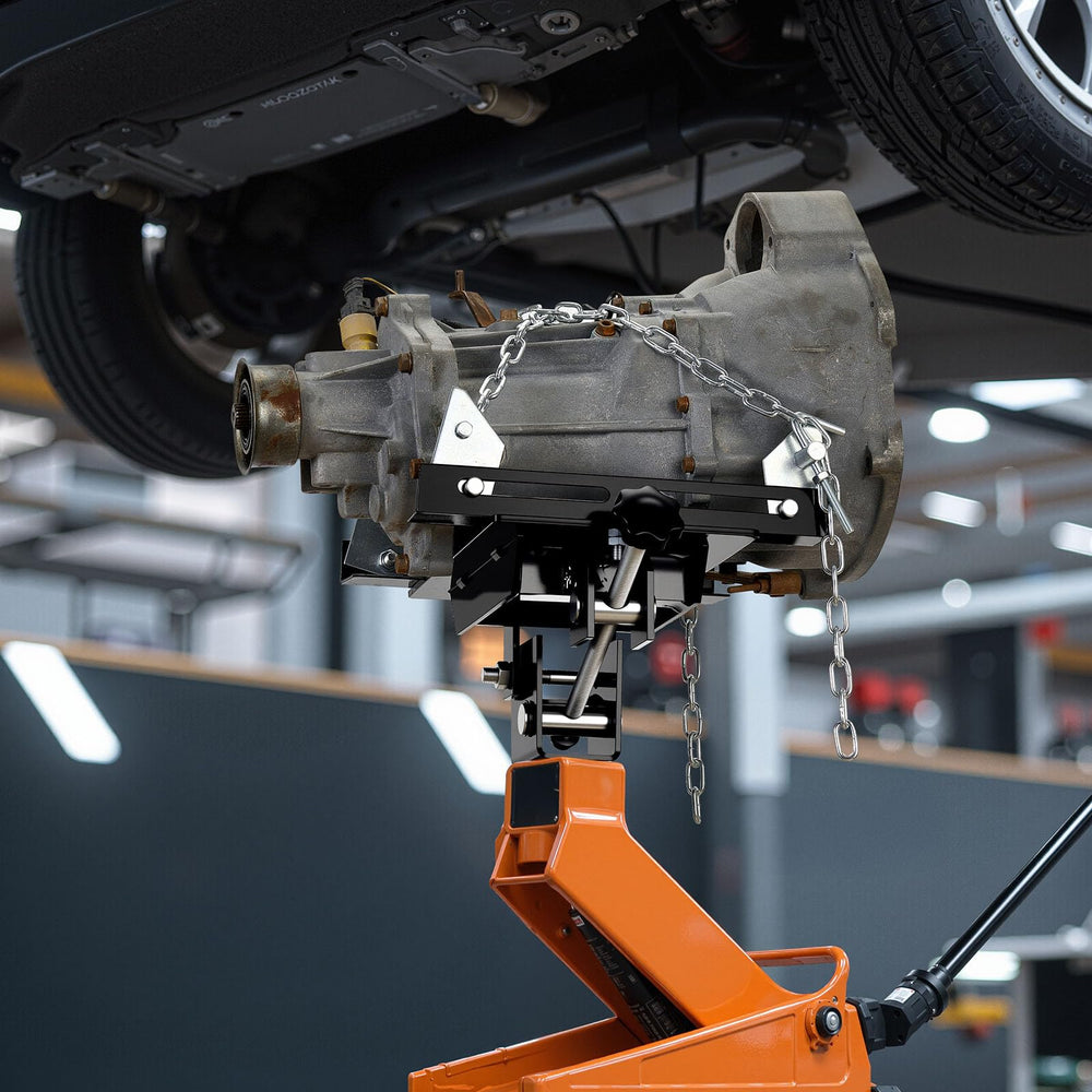 Designed for floor jacks with removable saddles and compatible saddles