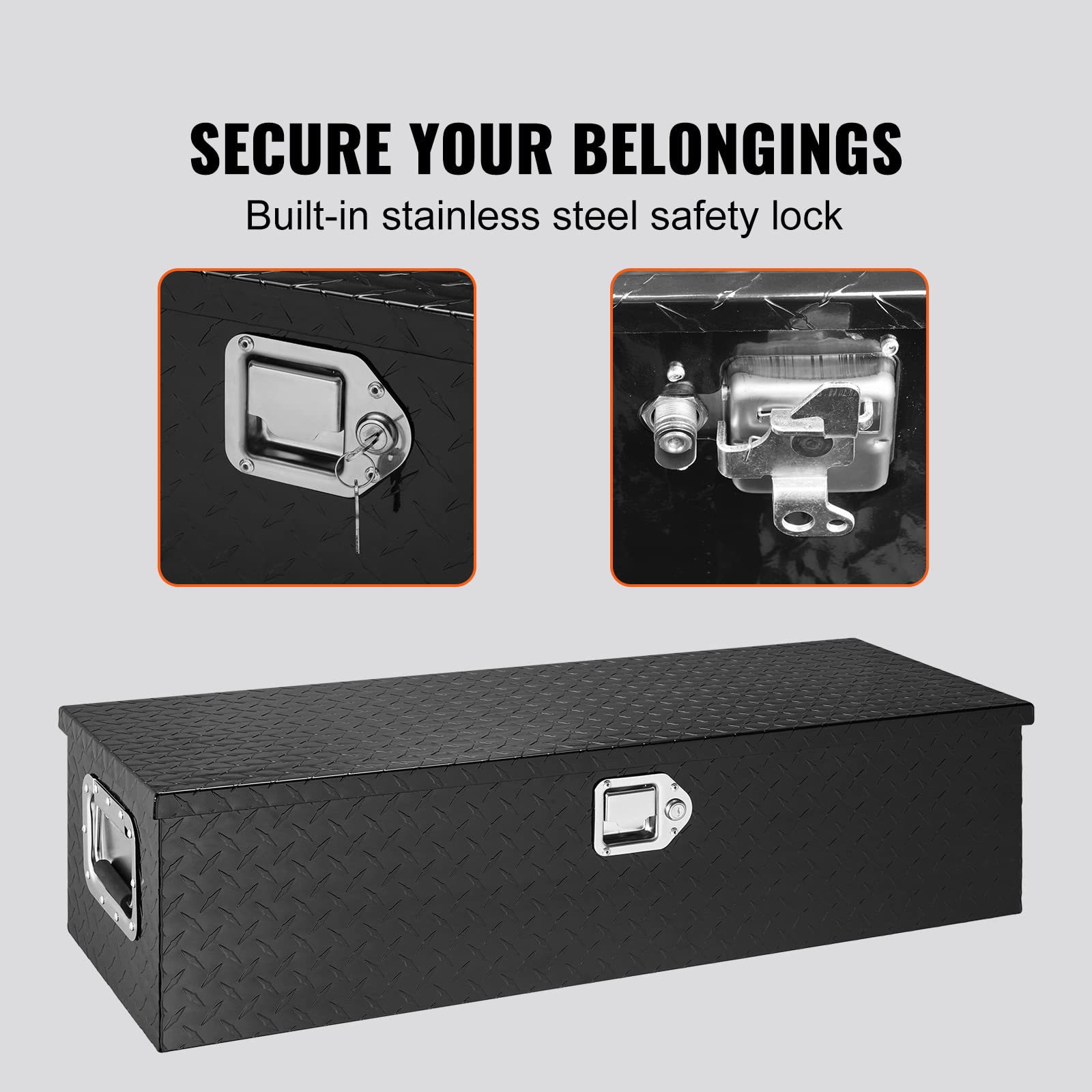 Gas‑strut assisted lid opening to 110 degrees for easy access.