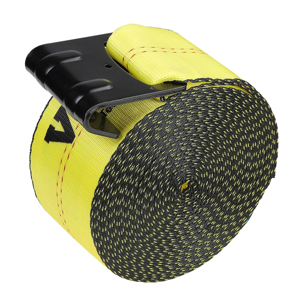 VEVOR truck straps yellow color improves visibility during use.