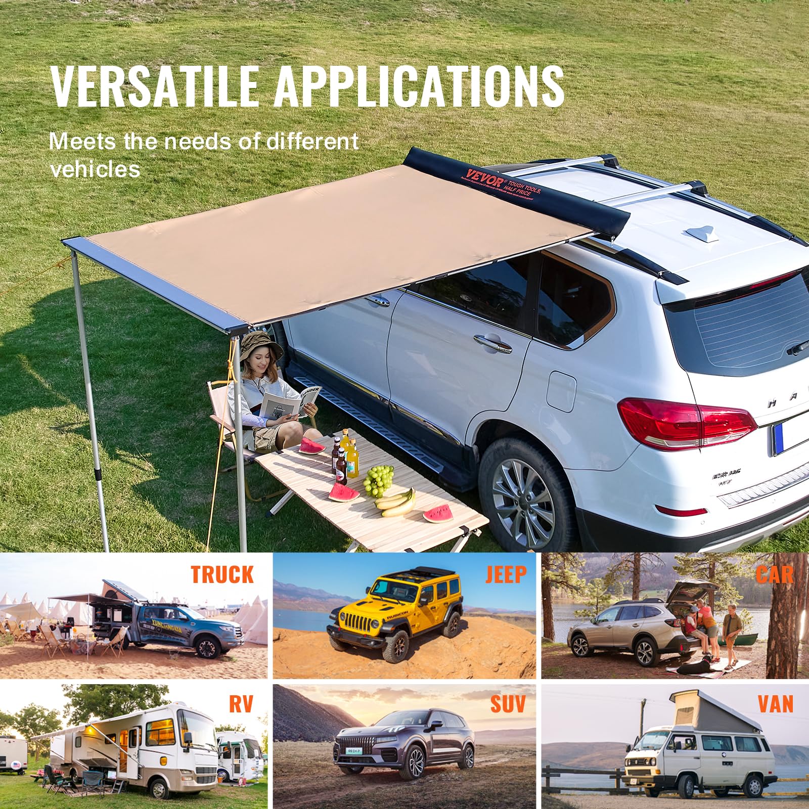 VEVOR Universal mounting kit fits most roof racks