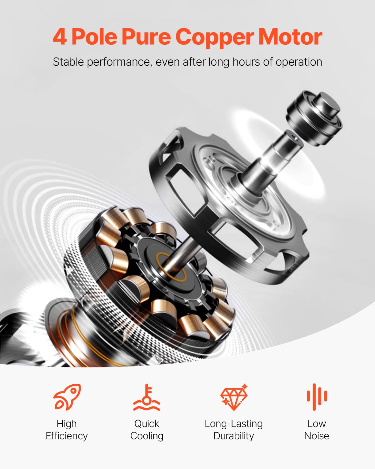 VEVOR vacuum gauge set with precise readings for resin work