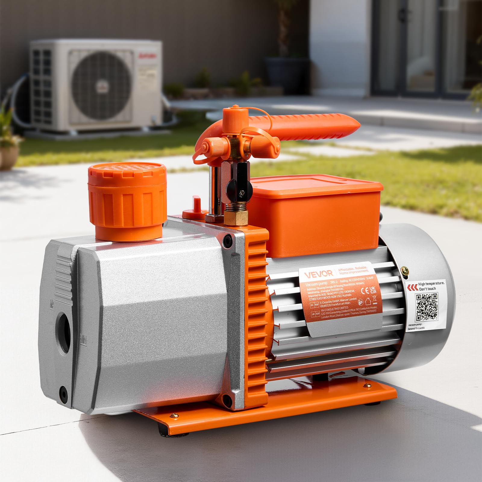 VEVOR 4 pole motor provides steady torque for continuous operation
