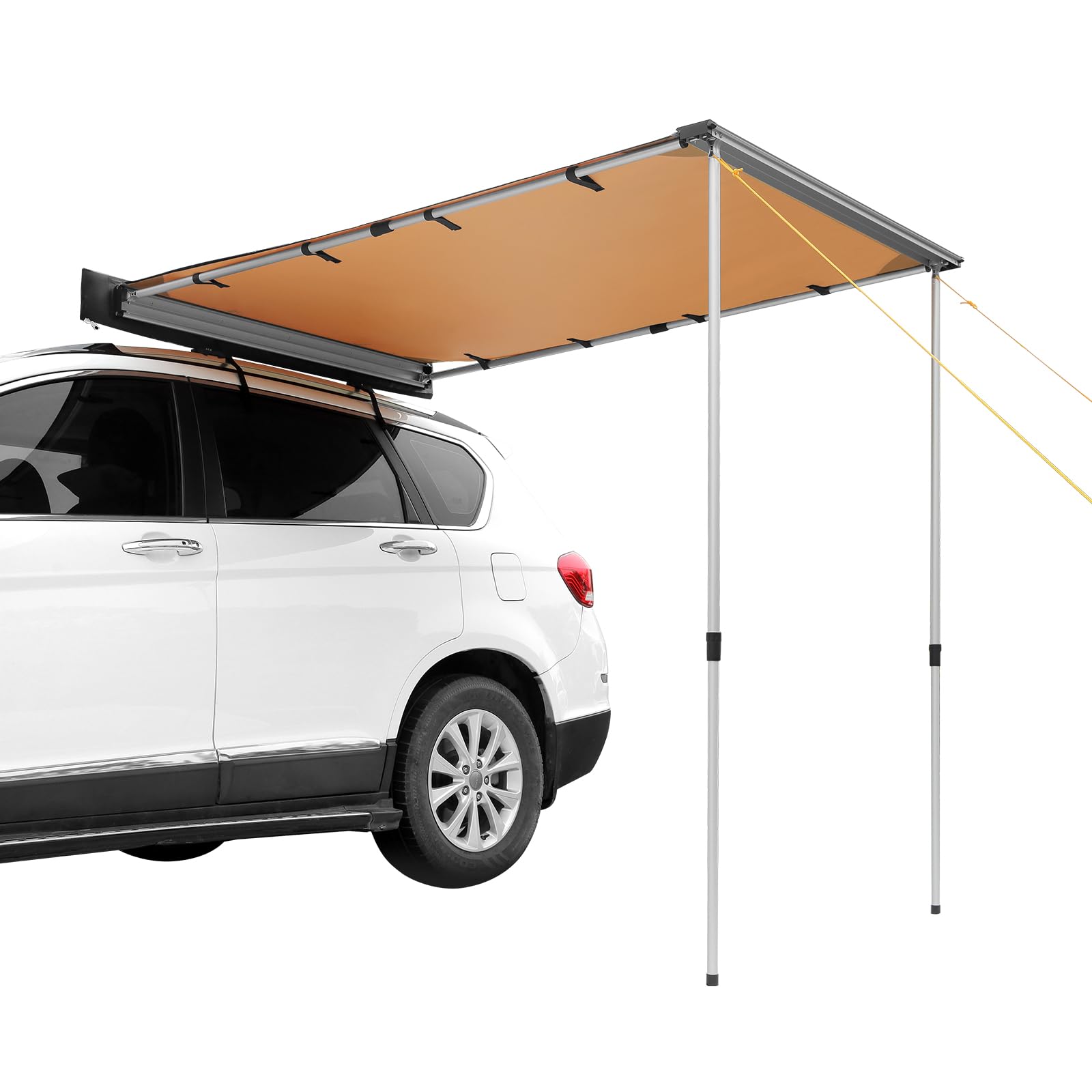 VEVOR Vehicle Awning on roof rack pull-out sun shade for outdoor trips