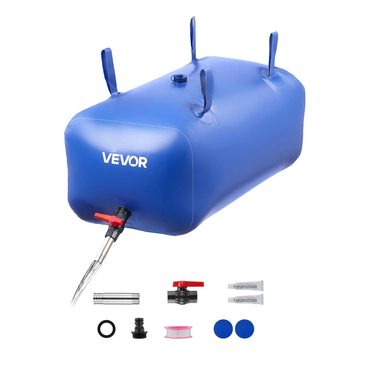 VEVOR water storage bladder in durable PVC for outdoor use and portability