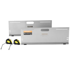 VEVOR wheel alignment toe-plate set for precise toe measurements on multiple hubs.