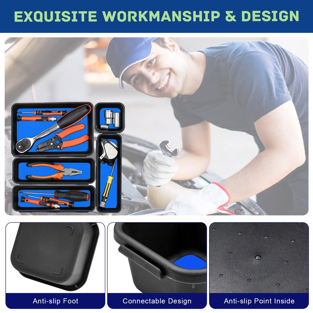 Vexercisehoop trays ideal for workbench and rolling tool chests