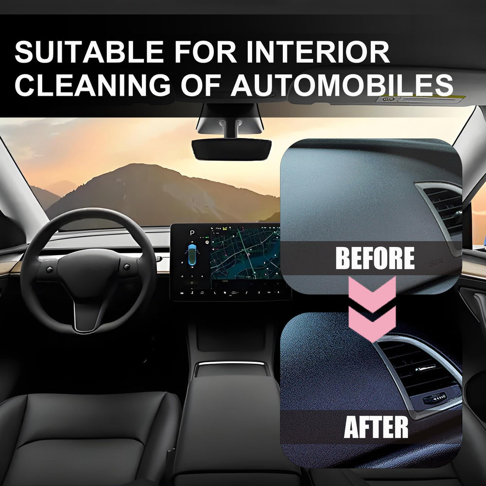 Vexoilux stain-removal-dashboard-clean highlights plastics and vents cleanup