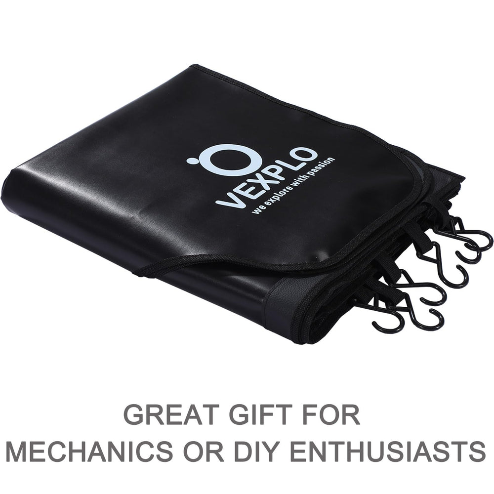 VEXPLO hooks and magnets ensure stable hold on metal, aluminum, or fiberglass parts.