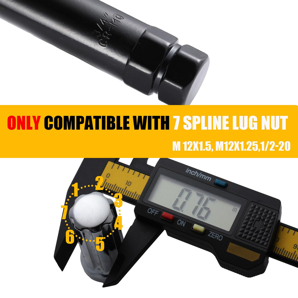 Durable cold-forged steel with electrophoretic coating resists corrosion during tough use.