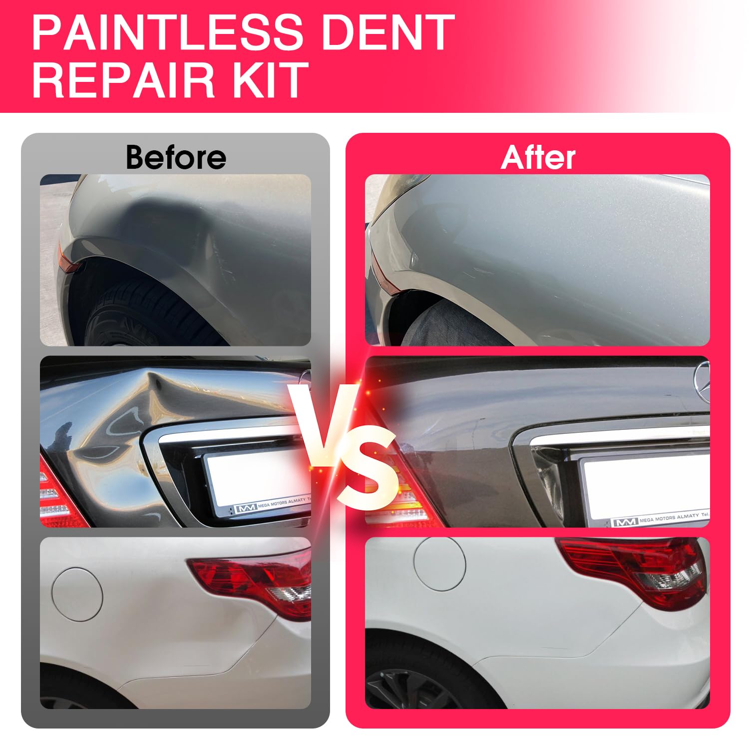 VEXTRO kit covers doors, hoods, and fenders for car care