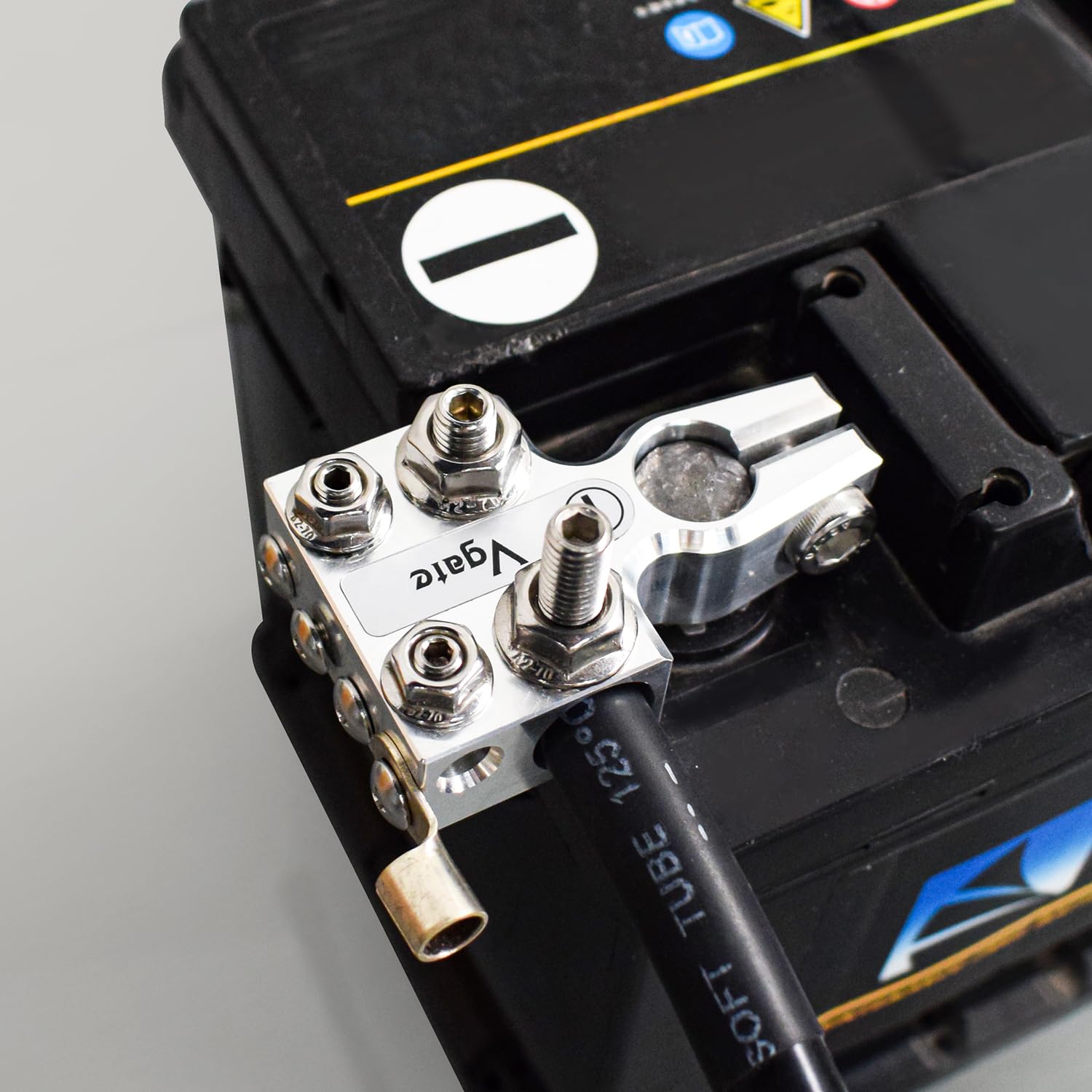 Easy clamp installation tips on the Vgate 12-way terminal