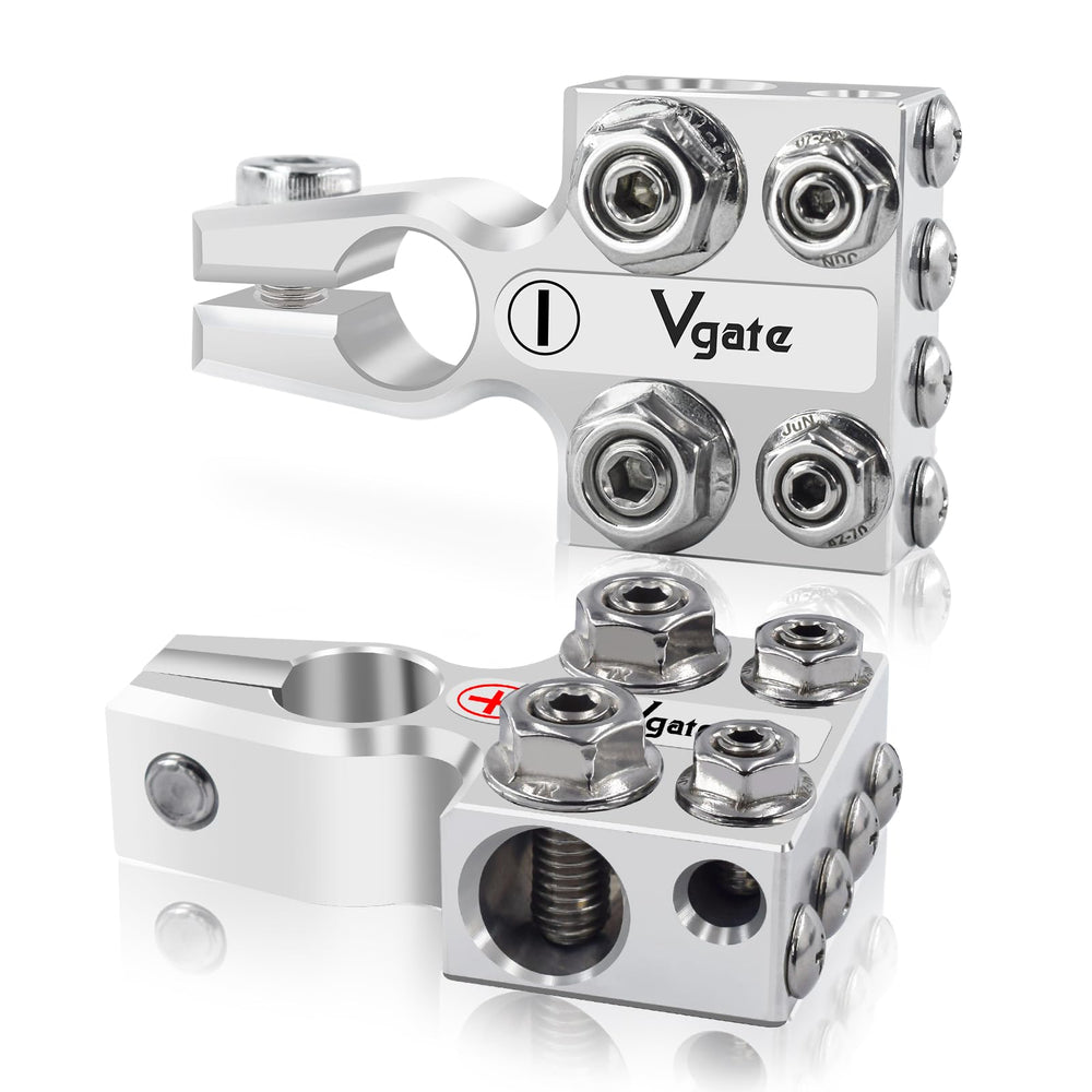 Vgate 12-way terminal with hole holders for secure connections