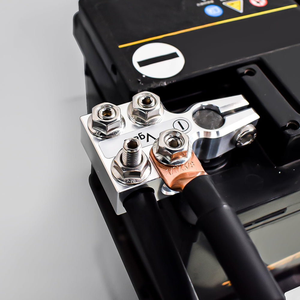 Vgate assembly tip emphasizes loosening clamps during installation for a secure final fit.