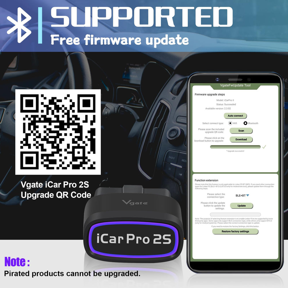 Vgate iCar Pro 2S advanced filtering supports complex checks