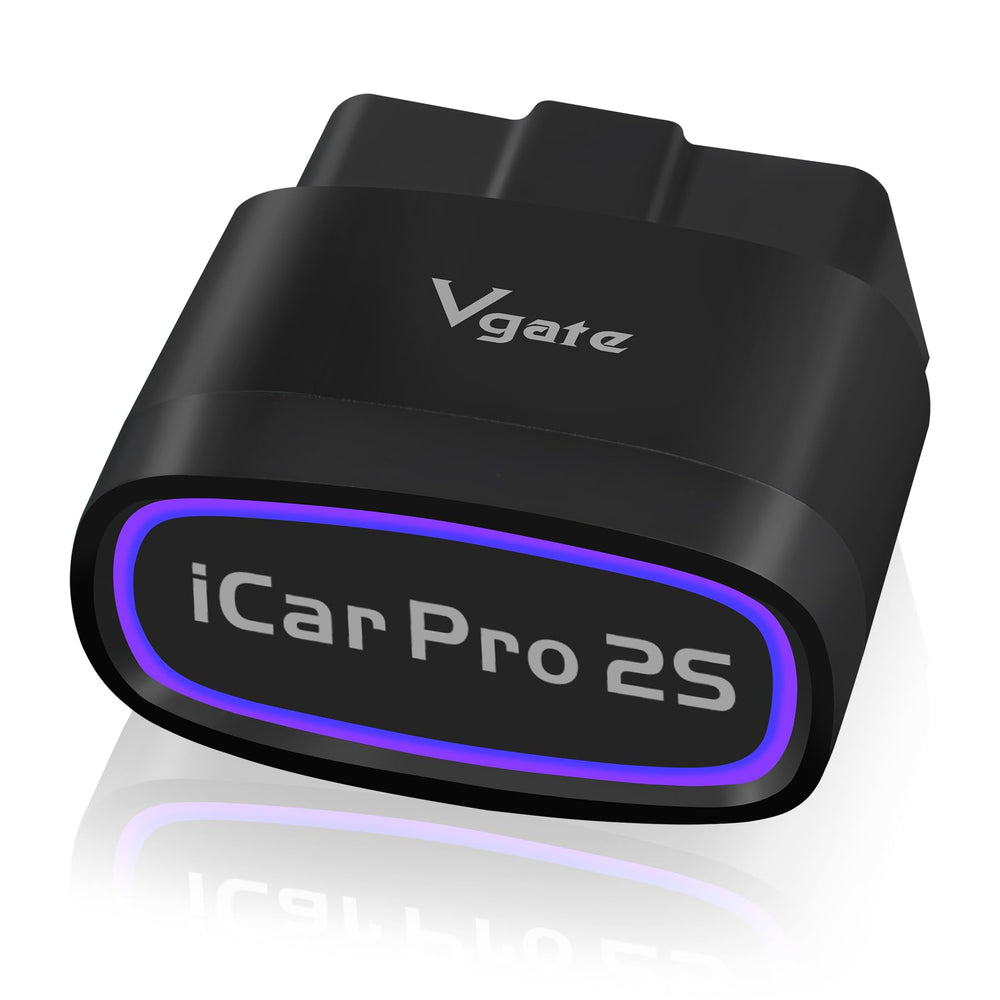 Vgate iCar Pro 2S Bluetooth 5.2 adapter enabling quick car diagnostics