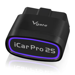Vgate iCar Pro 2S Bluetooth 5.2 adapter enabling quick car diagnostics