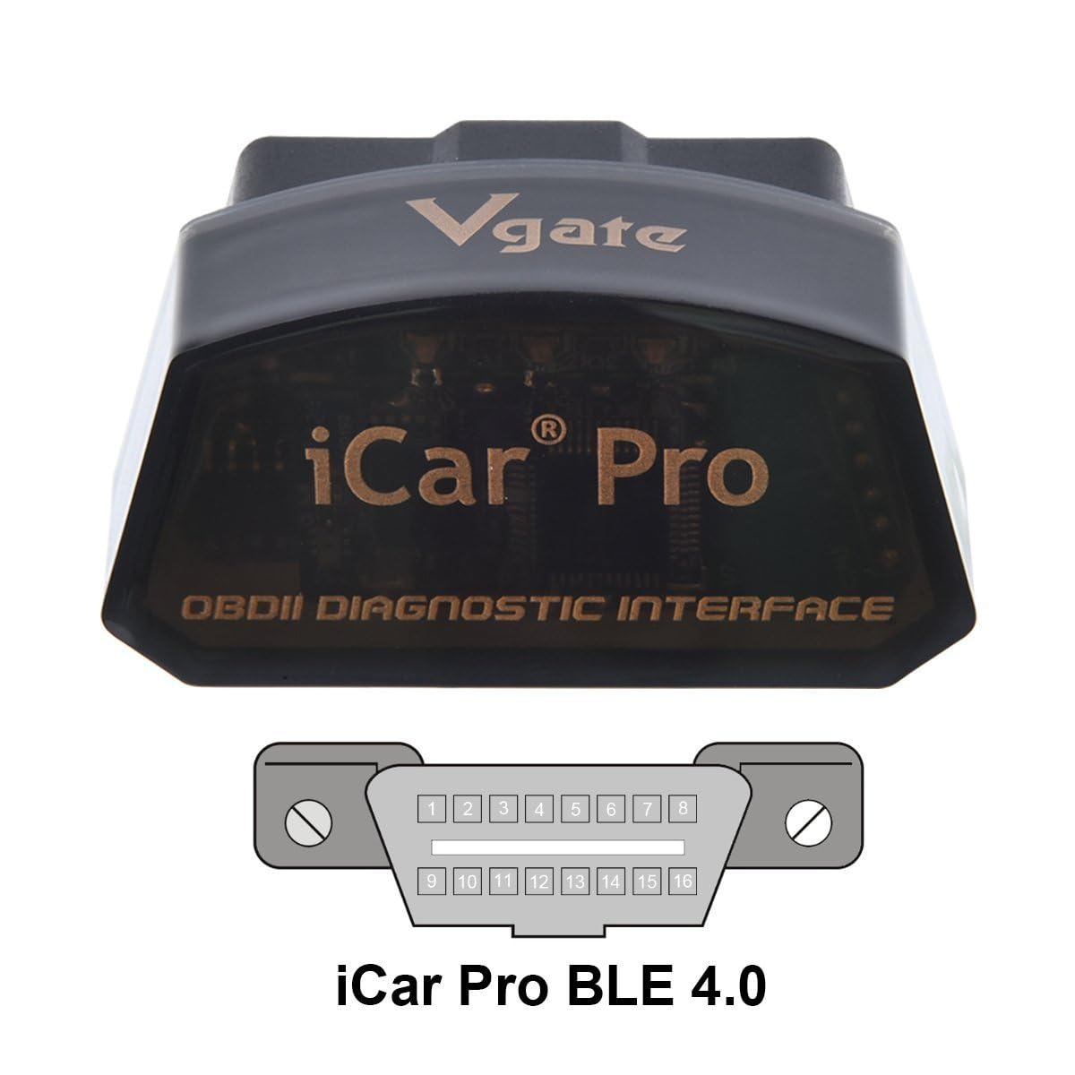 Vgate iCar Pro in use for on road diagnostics and code reading.