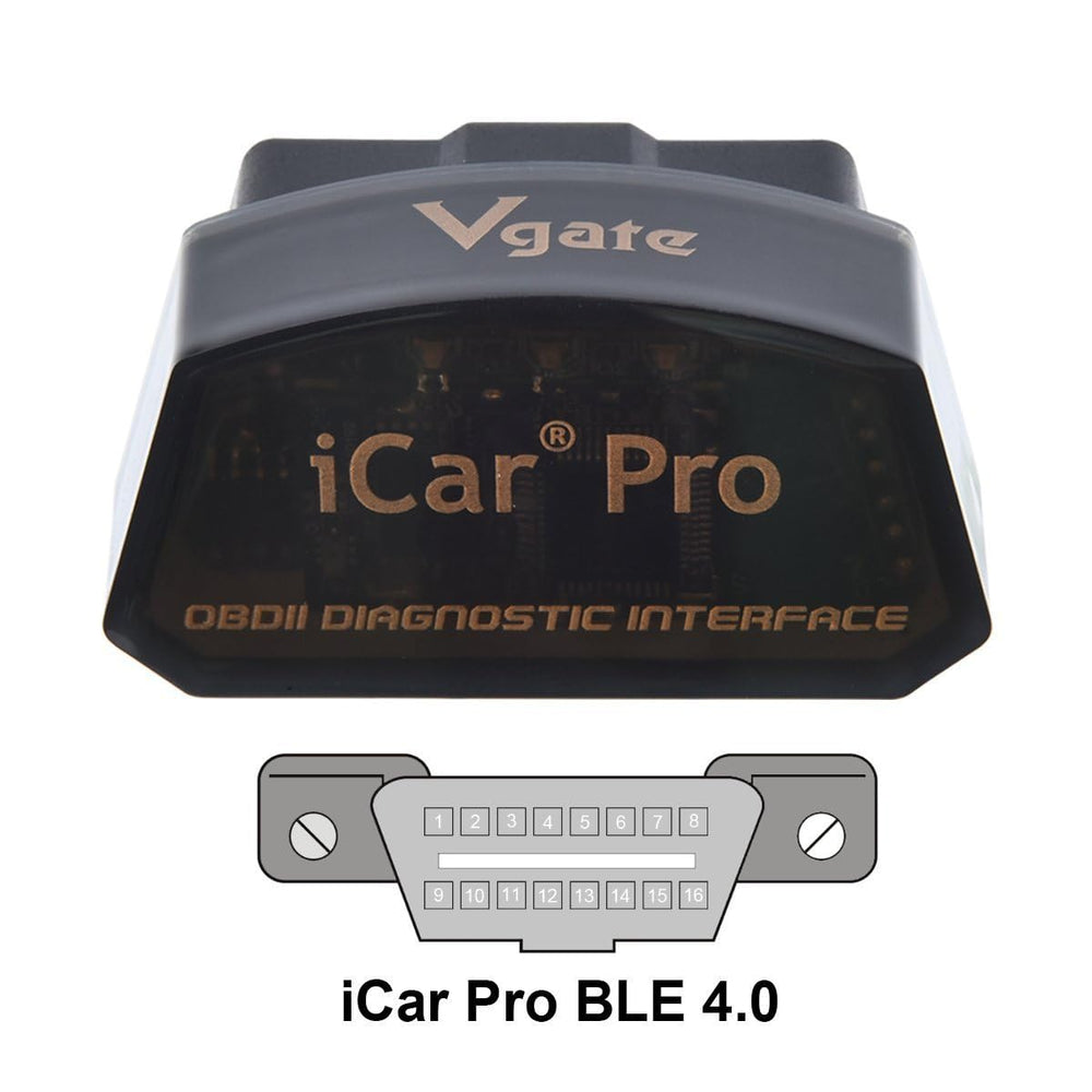 Vgate iCar Pro in use for on road diagnostics and code reading.