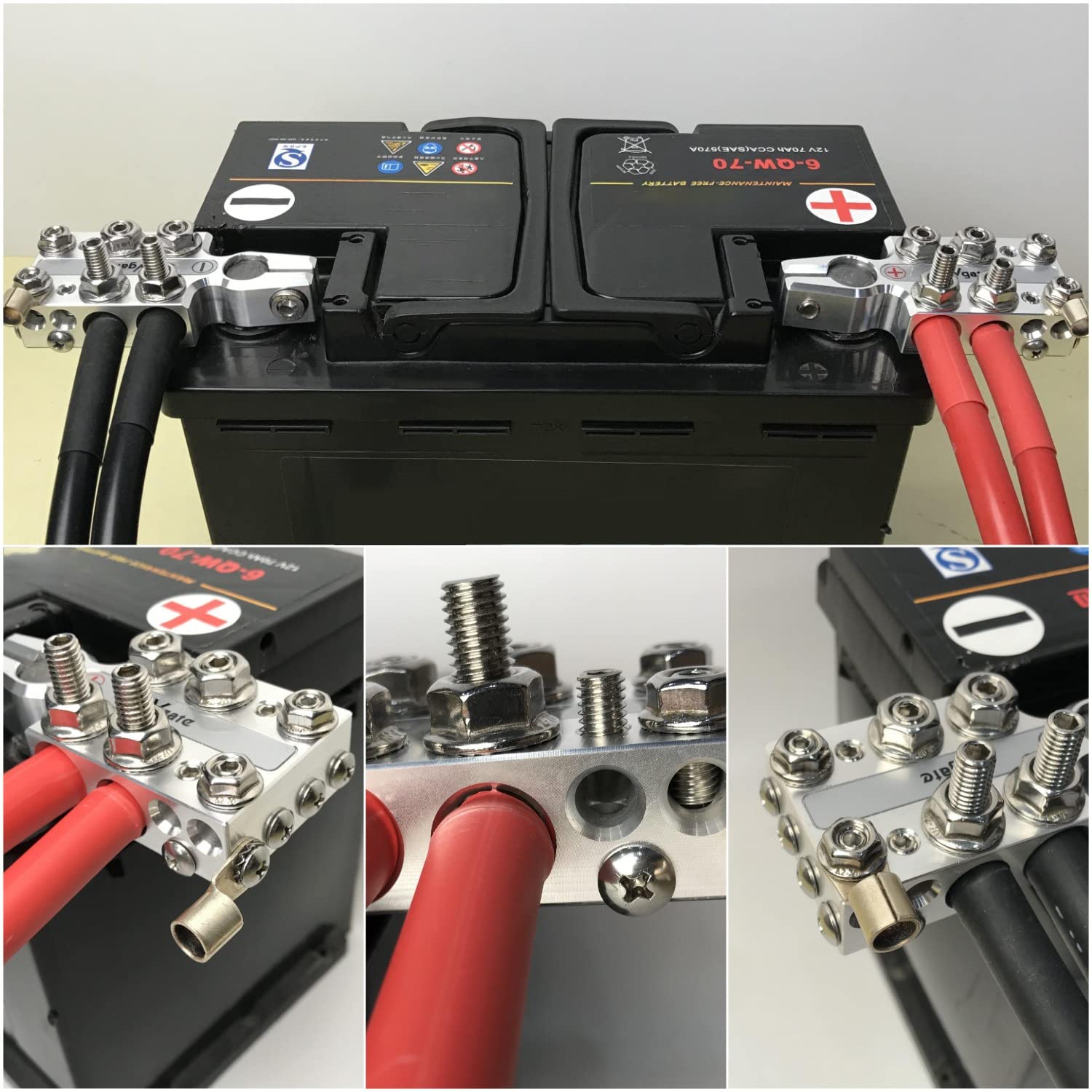 Vgate lithium post adapter note for compatible setups.