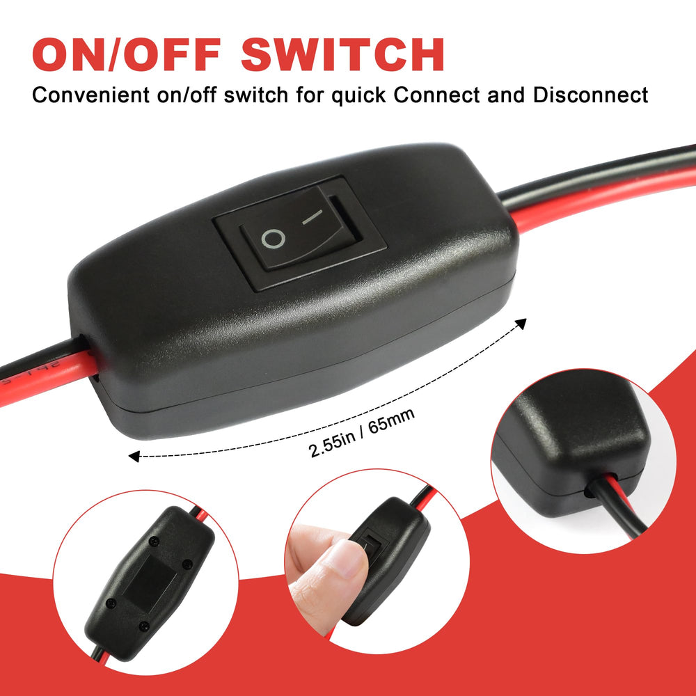 vgoviwin 14awg wire-harness close-up highlighting durable conductors