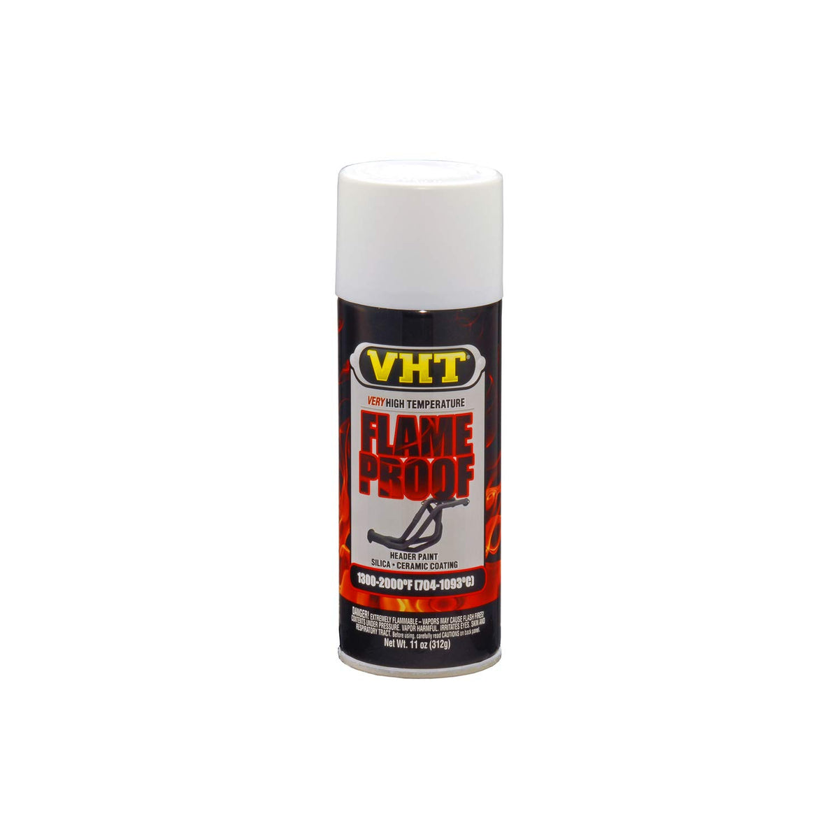 VHT FlameProof coating spray can for high heat surfaces protects exhaust systems