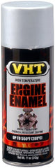 VHT SP995 engine enamel applied to aluminum components delivers heat-resistant coating.