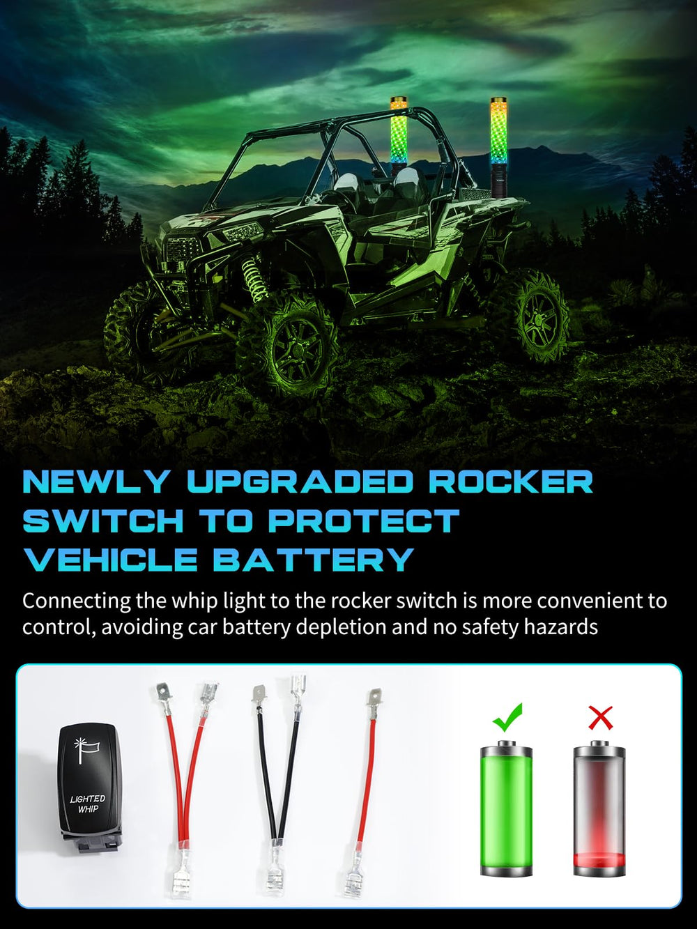 VI9000 2-pack includes controller extension and remote for easy setup.