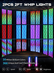 VI9000 dual-control app and remote for color customization