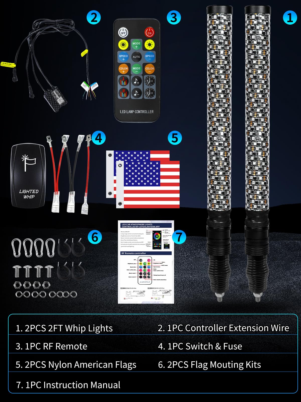 VI9000 easy installation with guide and included hardware