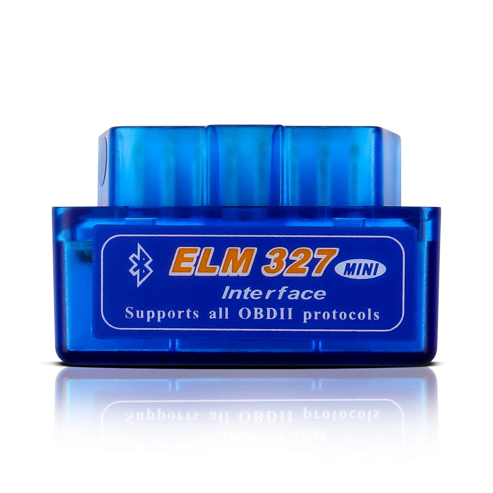 ViaBecs ELM327 Bluetooth unit for quick car diagnostics on Android devices.