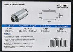 Vibrant Performance 1142 internal core image showing large absorption chamber