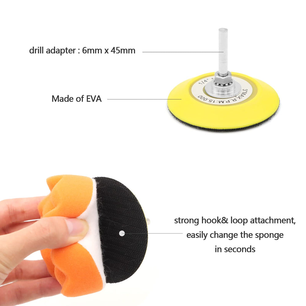 VIBRATITE 3000 grit disc for final polish and shine.