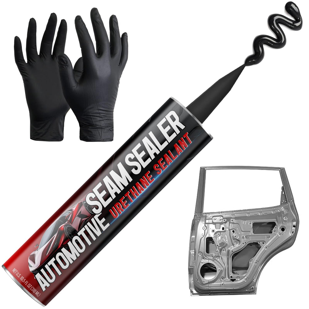 VICBTZT seam sealer black tube for fast, paintable sealing on metal panels