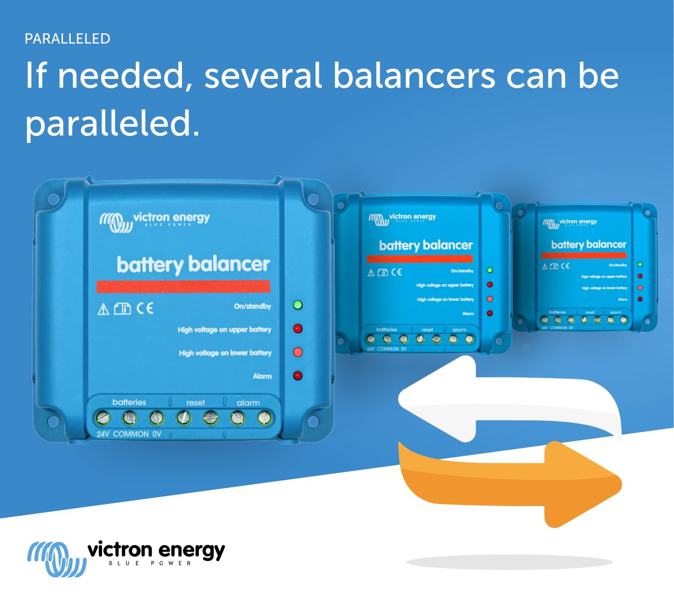 Victron Energy Battery Balancer current draw from highest voltage cell to balance