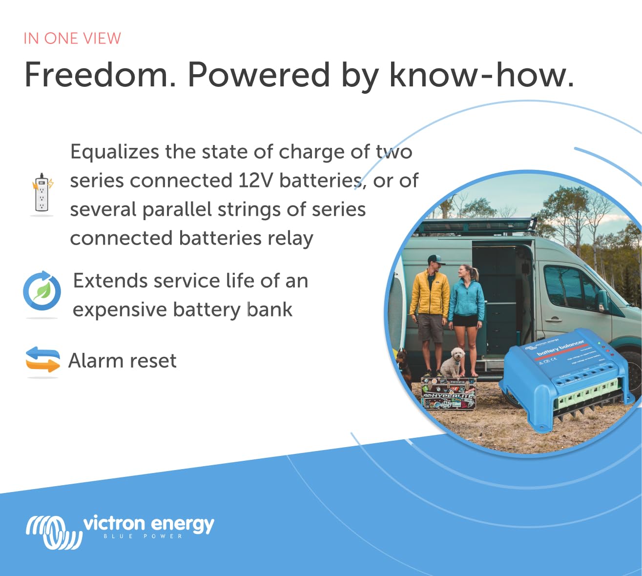 Victron Energy Battery Balancer installation wiring for safe 24V integration