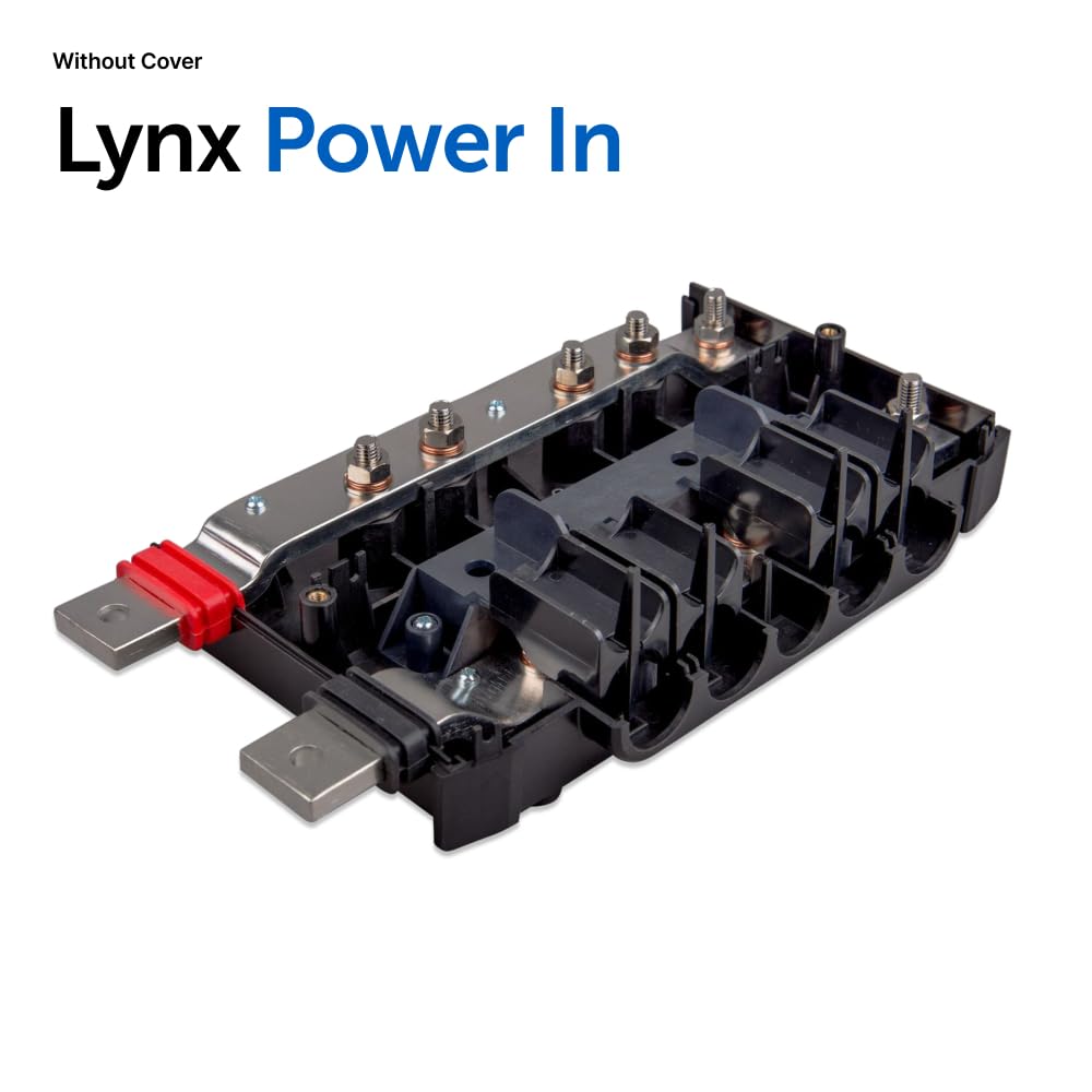 Victron Energy Lynx Power In charger-side view shows versatile integration options.
