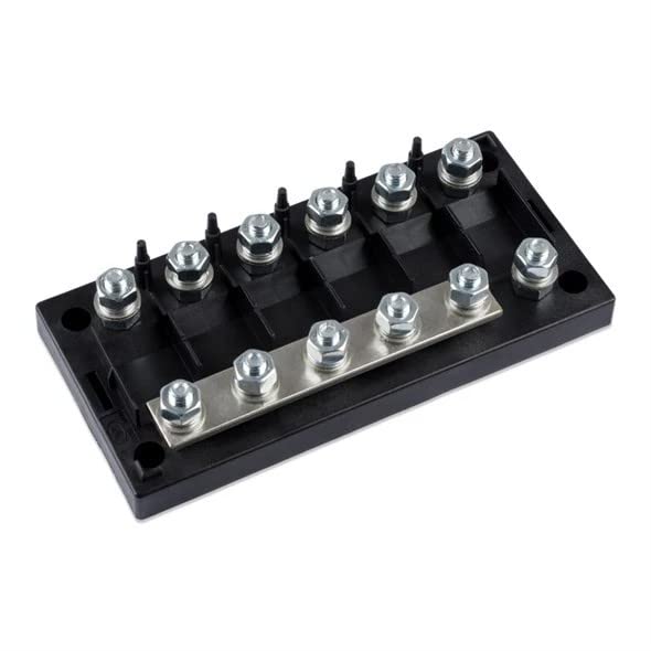 Victron Energy mega fuse holder in use powering a vehicle electrical system