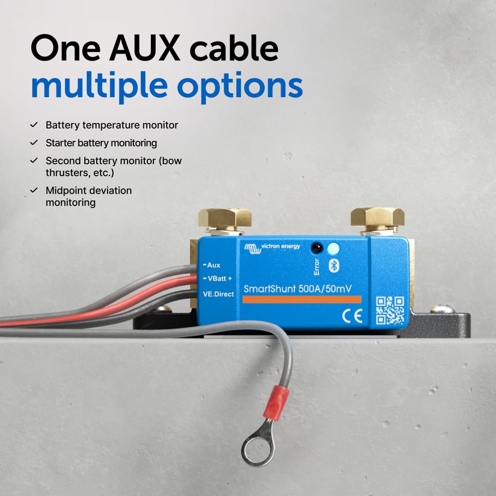 Auxiliary connection option compatible with temperature sensors for diagnostics.
