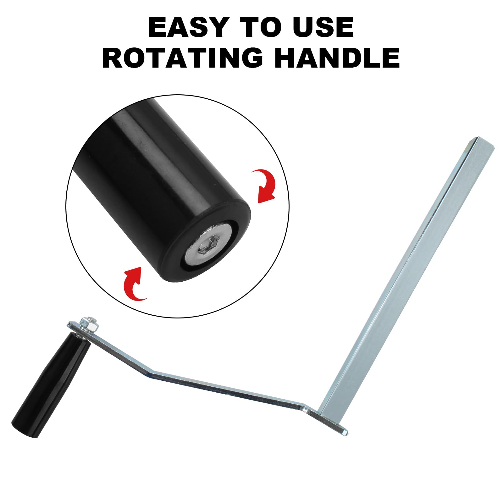 Vidabte crank handle packaging demonstrates easy-to-carry design