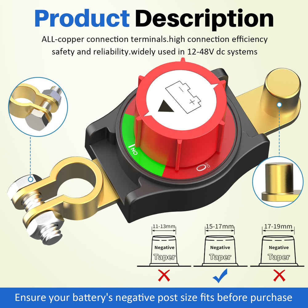 Vidaneta robust ABS plastic housing with copper connectors ensures reliable conductivity.