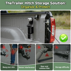 ViewKurM hitch holder in heavy-duty steel with corrosion-resistant coating.