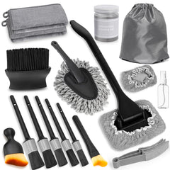 Viewmax windshield cleaner tool with 180° rotating head for curved glass cleaning.